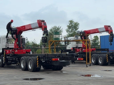 Rigorous Factory Testing Ensures Every Shenbai Truck-Mounted Crane Leaves the Workshop Ready for the Job