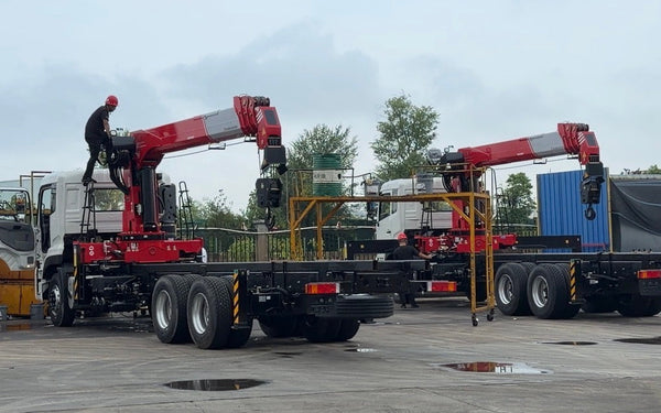 Rigorous Factory Testing Ensures Every Shenbai Truck-Mounted Crane Leaves the Workshop Ready for the Job