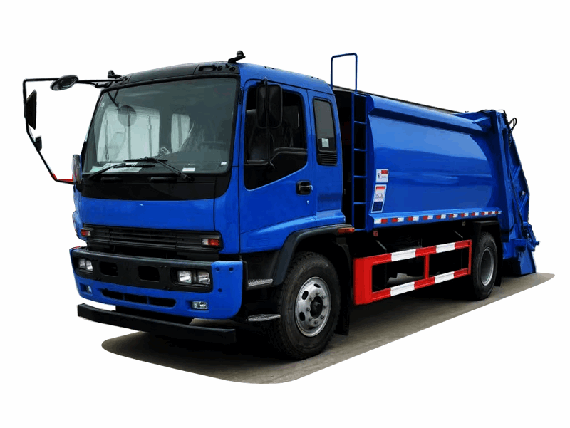 ISUZU 4*2 12CBM  Compressed garbage truck