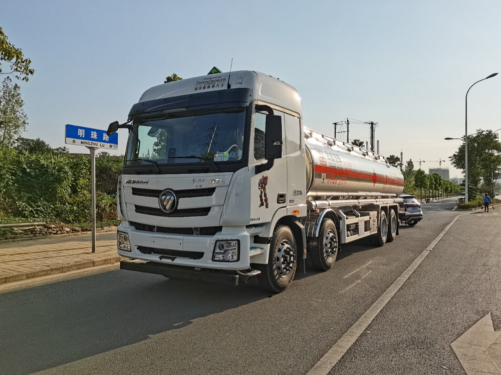FOTON 8×4 30м³ Автоцистерна для перевозки топлива из алюминиевого сплава