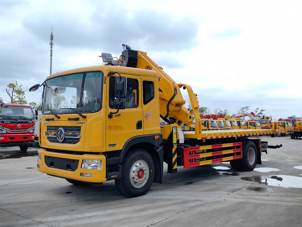 Эвакуатор DongFeng 8Т с краном