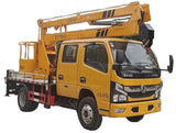 شاحنة منصة عمل جوي بذراع قابلة للطي بطول 13-18 متر من Dongfeng 4x2