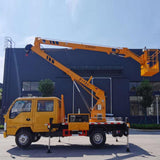 شاحنة منصة عمل جوي بذراع قابلة للطي بطول 13-18 متر من Dongfeng 4x2