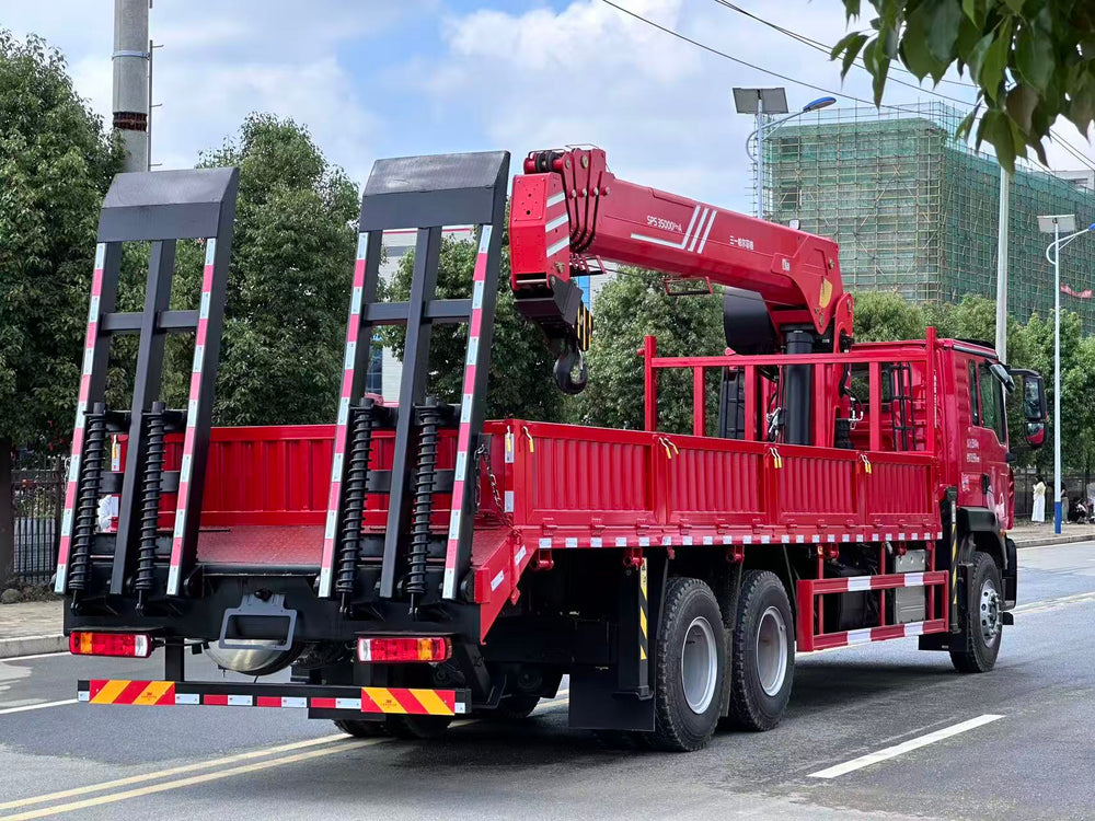 HOWO 6×4 кран-манипулятор Palfinger14T с телескопической стрелой