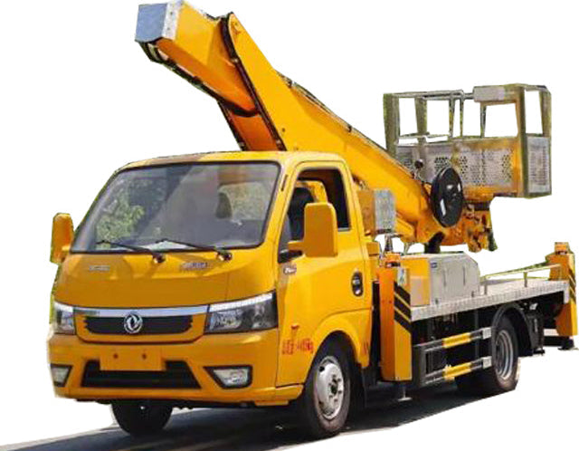 دونغفنغ توي 21 متر 4×2 مركبة عاملة بالجو بذراع تلسكوبي
