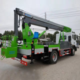 20-22 meters Dongfeng 4 x2 folding arm high altitude working platform truck