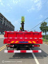 شاحنة هويو 4×2 ذات رافعة تلسكوبية زومليون 8 طن