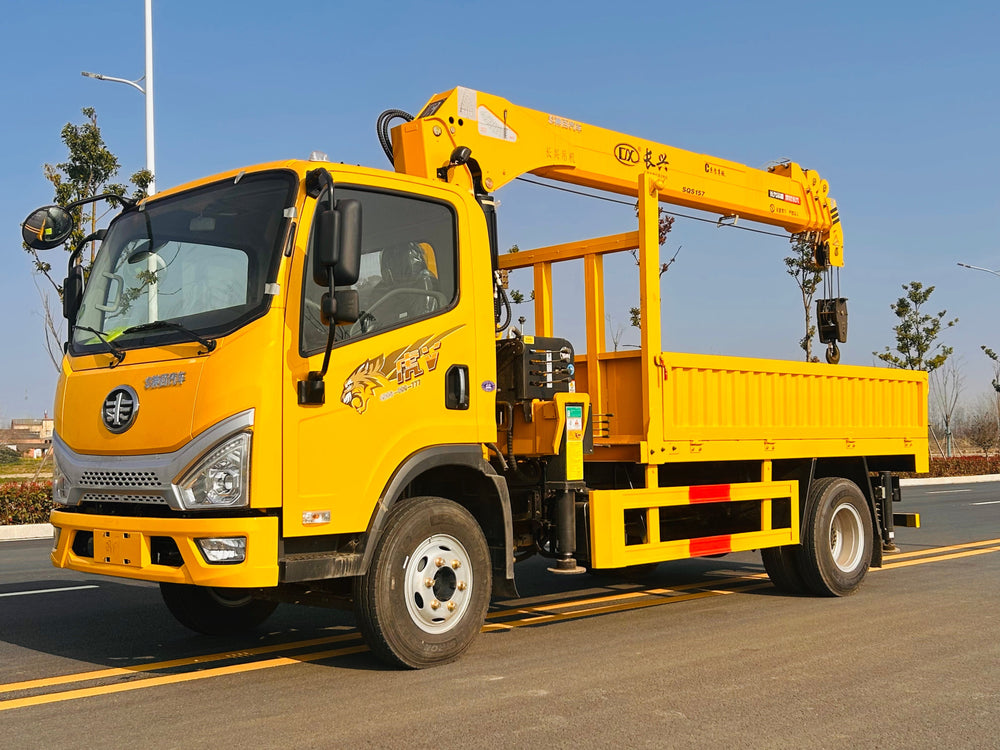 Кран FAW 190HP с телескопической стрелой