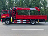Кран с телескопической стрелой HOWO TX CX8T