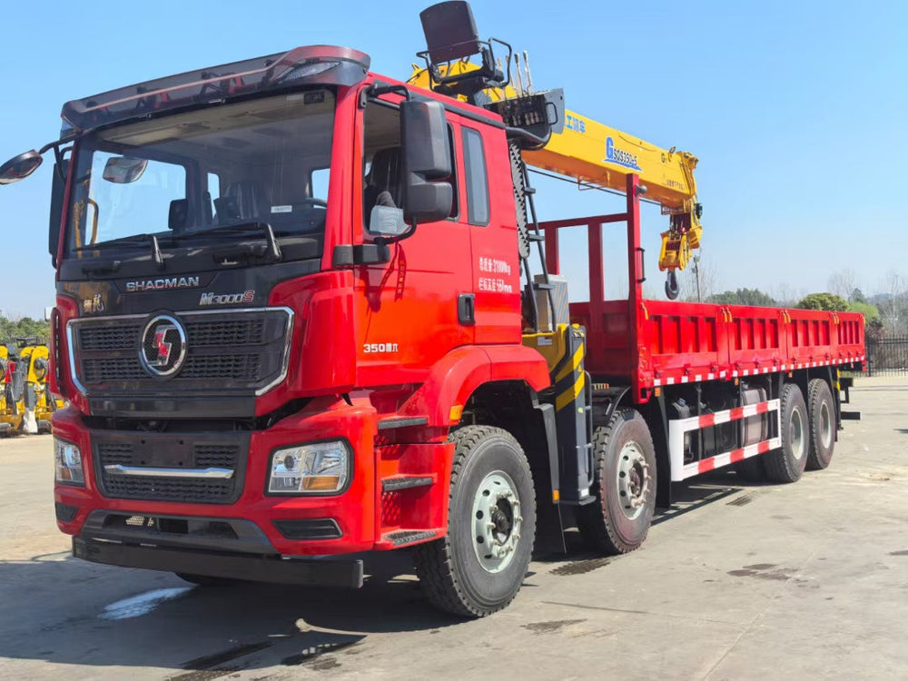Автокран SHACMAN 8×4 с телескопической стрелой