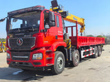 Автокран SHACMAN 8×4 с телескопической стрелой