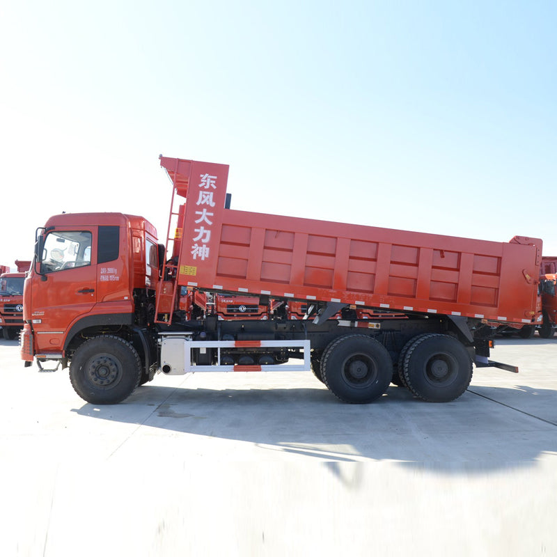 شاحنة قلابة 6x4 سعة 25 طن طراز دونغفنغ