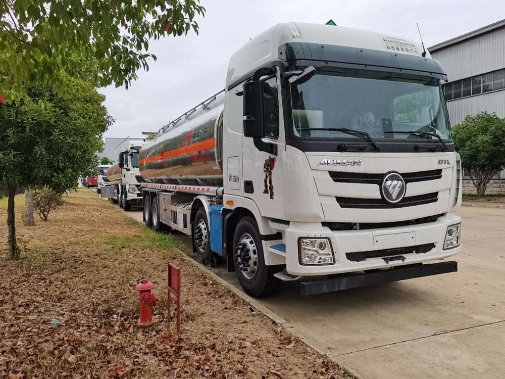 FOTON 8×4 30м³ Автоцистерна для перевозки топлива из алюминиевого сплава