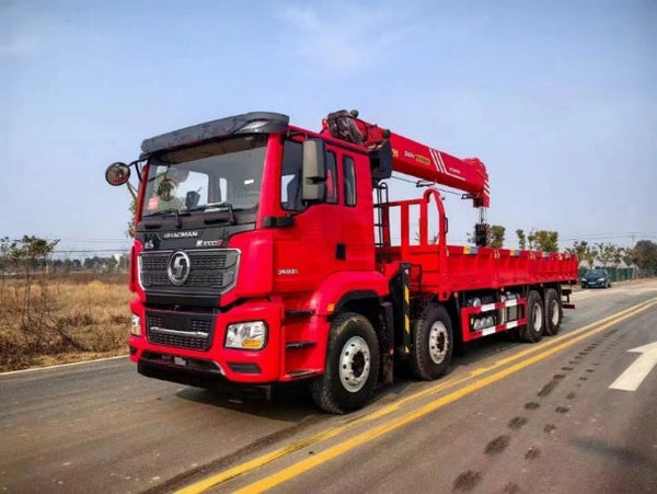 Автокран SHACMAN 8×4 с телескопической стрелой
