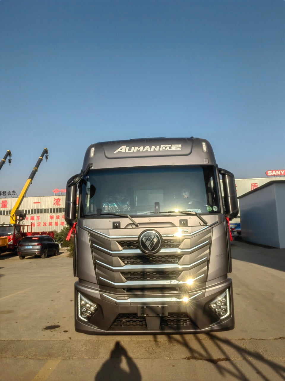 شاحنة FOTON E6 مبردة بطول 6.8 متر