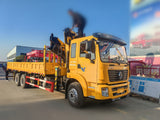 دونغ فنغ V6 رافعة مفصلية 6×4 سعة 14 طن