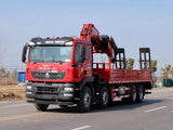 Автокран HOWO 8×4 25Т с шарнирно-сочлененной стрелой