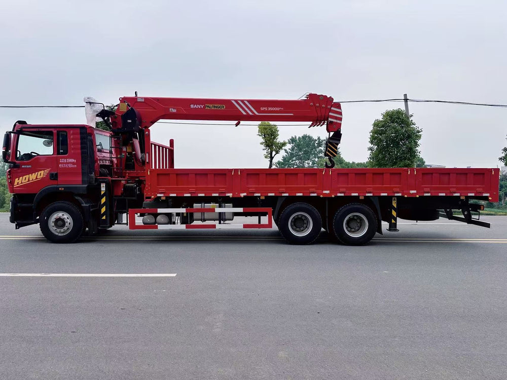 HOWO TX Кран с телескопической стрелой Palfinger 14Т